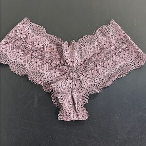 Victoria's Secret Plum Lace Shortie